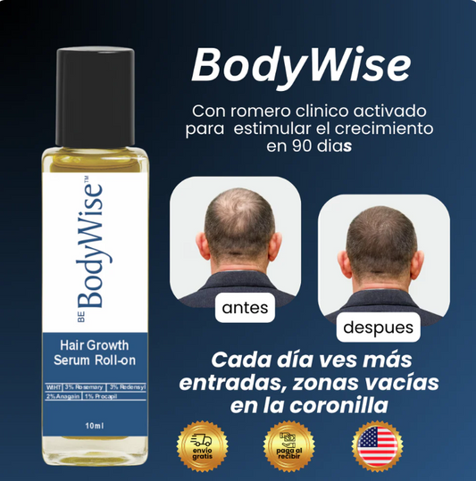 Rollon CRECE MAX ROMERO Estimula el crecimiento de tu Cabello con el efecto del Romero + Envio Gratis 🎁