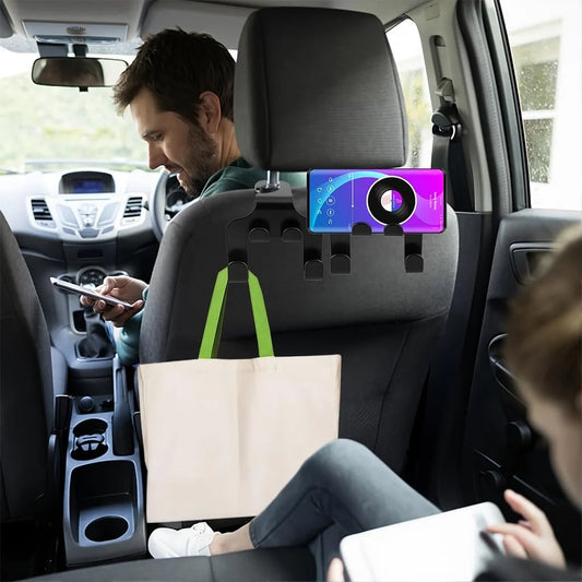 GANCHO SOPORTE CELULAR SILLA PARA CARRO + Envio Gratis 🎁